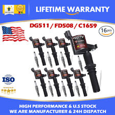 DG511 with SP546 Spark Plugs Ignition Coils For F150 Explorer Expedition 5.4L V8 picture