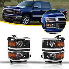 For 14-15 Chevy Silverado 1500 Pickup Projector Headlights Head lamp LeftRight C picture