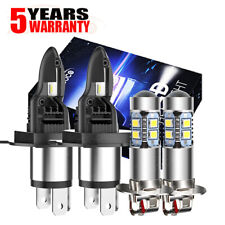 For Dodge Atos 2001-2011 2012 - 4x 10000K LED Headlight Hi/Lo+Fog Light Bulb KIT picture