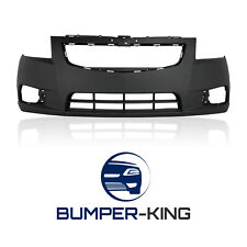BUMPER-KING Primered Front Bumper Cover for 2011-2014 Chevy Cruze LS LT LTZ Eco picture