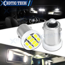 8-SMD Cool White LED Bulbs Ba9s 64132 BA9 Interior Map Dome Vanity Mirror Lights picture