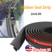 2M Car Seal Strip Trim For Front Rear Windshield Sunroof Weatherstrip Rubber picture
