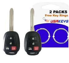 Replacement 2 For 2012 2013  Toyota Camry Keyless Entry Remote Car Key Fob G  picture