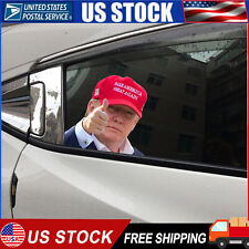 RIDE WITH PASSENGER TRUMP 2024 KEEP AMERICA GREAT DECAL STICKER USA CAR WINDOW- picture