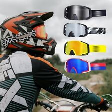 Lunatic Motorcycle Riding Glasses / Goggles Adult - Black - Tinted- Single Lens picture
