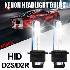 2x D2S 35W 6000K HID Xenon Replacement Low/High Beam Headlight Lamp Bulbs White picture