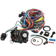 Universal 21 Circuit Wiring Harness For Chevy Mopar Ford Hotrods Long Wires picture