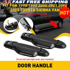 2X 98-03 For Toyota Sienna Van Exerior Door Handle Front Right Left Side LH+RH picture