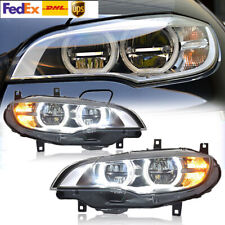 For 2008-2013 BMW X6 E71 Xenon Adaptive w/AFS LED Headlights Assembly picture