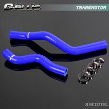 Fit For 2001-2005 Honda Civic D17 1.7L Blue Silicone Radiator Hose+Clamps Kit picture