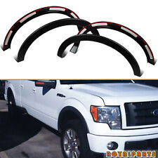 4PCS Fender Flare Fits 2009-2014 Ford F150 Factory Style Wheel Protector Set picture
