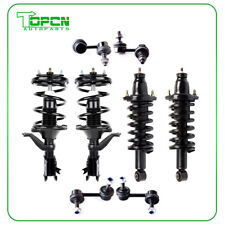 For 2001-2005 Honda Civic Front Rear Struts & Coil Spring Assembly Sway Bars Kit picture
