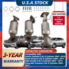 Catalytic Converter Set For 09-17 Buick Enclave/Chevy Traverse/GMC Acadia 3.6L picture