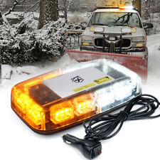 Xprite 72 LED Strobe Beacon Light White Amber Rooftop Car Emergency Warning picture