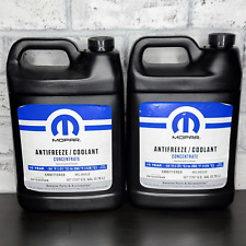 Mopar Chrysler Dodge Jeep Ram 10 Year Antifreeze Coolant Concentrated 2 Gallons picture