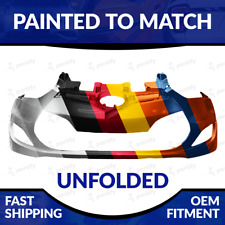 NEW Painted Unfolded Front Bumper For 2012-2017 Hyundai Veloster Non-Turbo picture