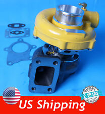 Hybrid T3/T4 T04E .63 A/R Yellow Turbine 5 Bolt Flange Turbo Turbocharger Racing picture