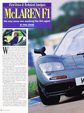 1994 McLaren F1 - Classic Article D135 picture