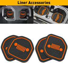 New For Jeep Wrangler JLU Gladiator JT Liner Accessories Cup Door Pocket Inserts picture