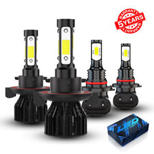For Chevy Cruze 2011-2015 LED Headlights High Low Beam Fog Light Whiteo 4x Bulbs picture