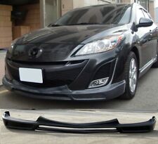 Fits 09-11 Mazda3 Mazda 3 K-Style PU Front Bumper Lip Spoiler Body Kits Splitter picture