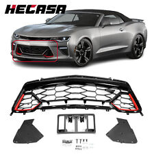 HECASA For Chevrolet Camaro SS 2016 2017 2018 Lower Grille Black Red 84040593 picture