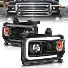 Fits GMC CANYON 15-19 PROJECTOR DRL STYLE HEADLIGHT W/ BLACK HOUSING 111381 picture