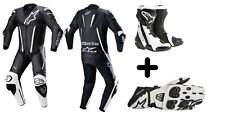 Customizable Alpinestars Fusion 1-Piece & 2-Piece Motorcycle Leather Suit Set picture