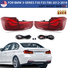 LED Tail Light Red OLED GTS Style For 2012-18 BMW 3-Series F30 F35 F80 320i 330i picture