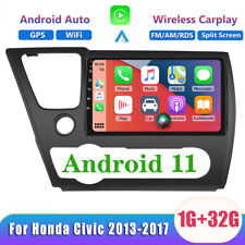 For Honda Civic 2013-2017 Android 11 Car Stereo Radio GPS Wifi Carplay 9
