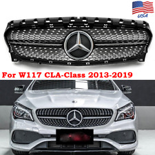Black Diamonds Grille For Mercedes Benz 2013-2019 W117 CLA200 CLA250 W/Emblem picture
