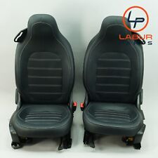C453 16-18 Smart Fortwo Front Right & Left Heated Seats Seat Set Black S1042 picture