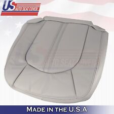 2008 to 2013 For Cadillac CTS Front Driver Side Bottom Leather Seat Cover Gray picture