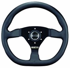 Sparco 015TRGL1TUV L360 Series Leather Black Steering Wheel picture