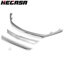 Chrome Front Upper Grille Molding Trims Set 3Pcs For Ford Fusion 2010 2011 2012 picture