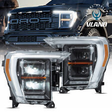 2021 2022 2023 Ford F150 Halogen /xenon/LED Type Headlights Headlamps Pair LH+RH picture