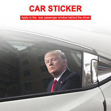 Car Window Sticker Life Person Size Passenger Ride With Trump President 2024 V1 picture