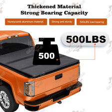 4.5FT/4.6FT Hard Tri-Fold for 2022 2023 Ford Maverick Tonneau Cover Truck Bed picture