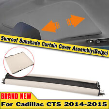 1x Beige Sunroof Shade Curtain Assembly For Cadillac CTS 2014-2015 4 Door picture