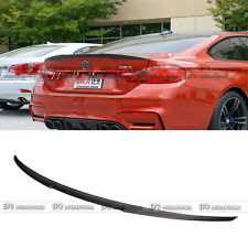 New Rear Trunk Spoiler Wing Lip Part For BMW F82 M4 V Styling Carbon Fiber Craft picture