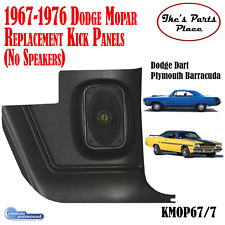 Custom Autosound KMOP67/7 1967-76 Mopar A Body Kick Panels No Speakers picture
