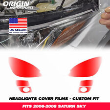 PreCut Headlights Protection Clear Covers Bra Film Kit PPF Fits 2006-2008 SKY picture