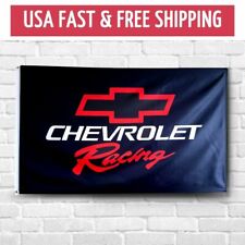 Premium Flag Chevrolet Racing 3x5 ft Banner Corvette Chevy Camaro Car Truck Sign picture