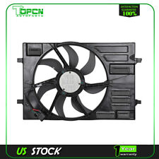 Electric Radiator Cooling Fan Assembly Fits VOLKSWAGEN GTI 2015-2020 JETTA 2019 picture
