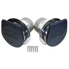 Corsa 11050 Marine Pair 4 in. Exhaust Tip with External Flapper picture