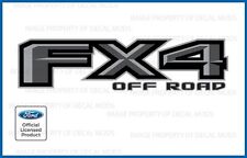 (2x) Ford F150 FX4 Off Road Decals FG Stickers Truck bed Side gray black FH5A1 picture