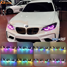 For Bmw 2 Series F22 F23 F87 Concept M4 Iconic Style Dynamic RGB LED Angel Eyes picture