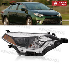 Headlights For 2014 2015 2016 Toyota Corolla Headlamps Right RH Passenger Side picture