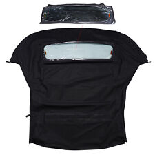 For Ford Mustang 1994-04 Convertible Soft Top w/Heated Glass Window, Black picture