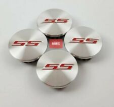 4PCS 2016-2020 Chevrolet CAMARO SS Silver Center Caps FITS: 6TH GENERATION WHEEL picture